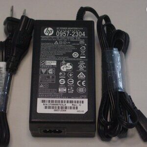 GENUINE HP PRINTER AC CHARGER POWER CORD 0957-2304